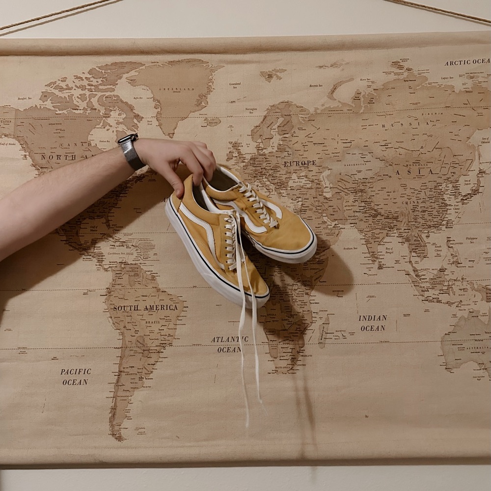 Mustard Colored Vans